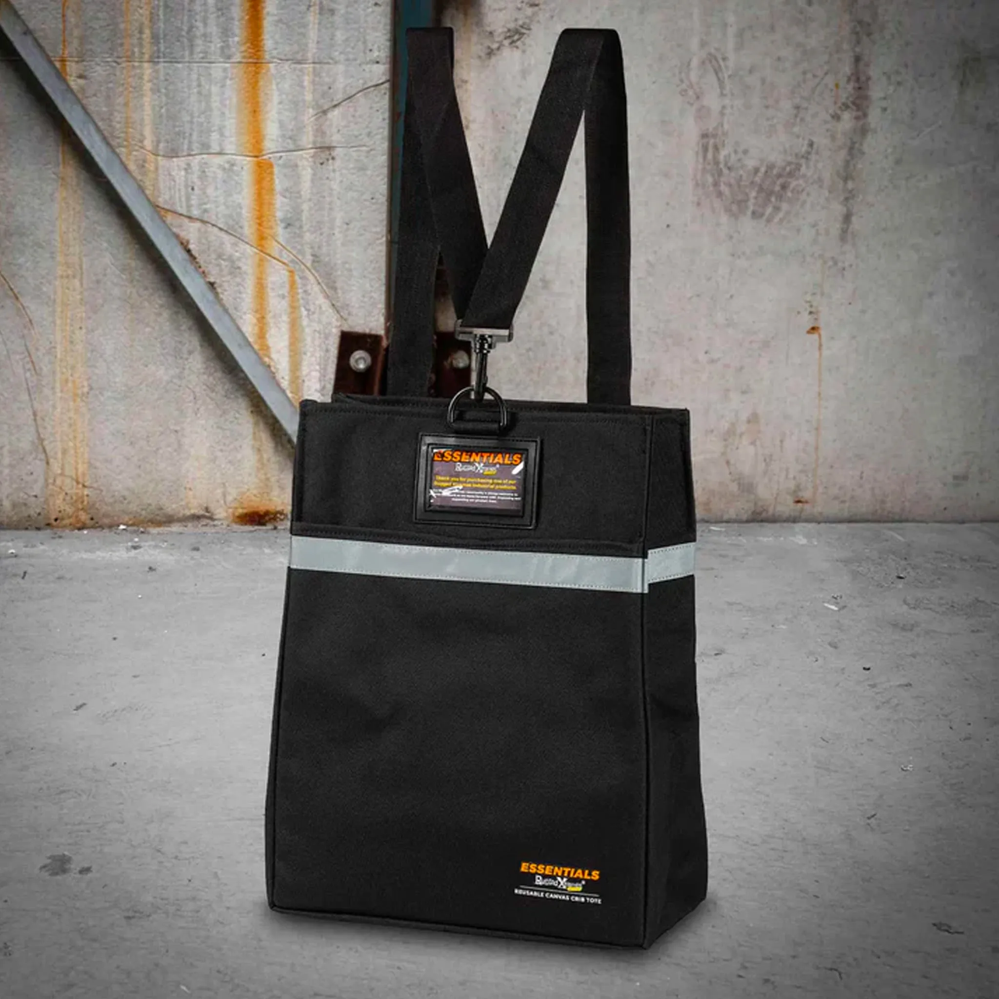 REUSABLE CANVAS SHOPPING BAG - RXES05R406BK