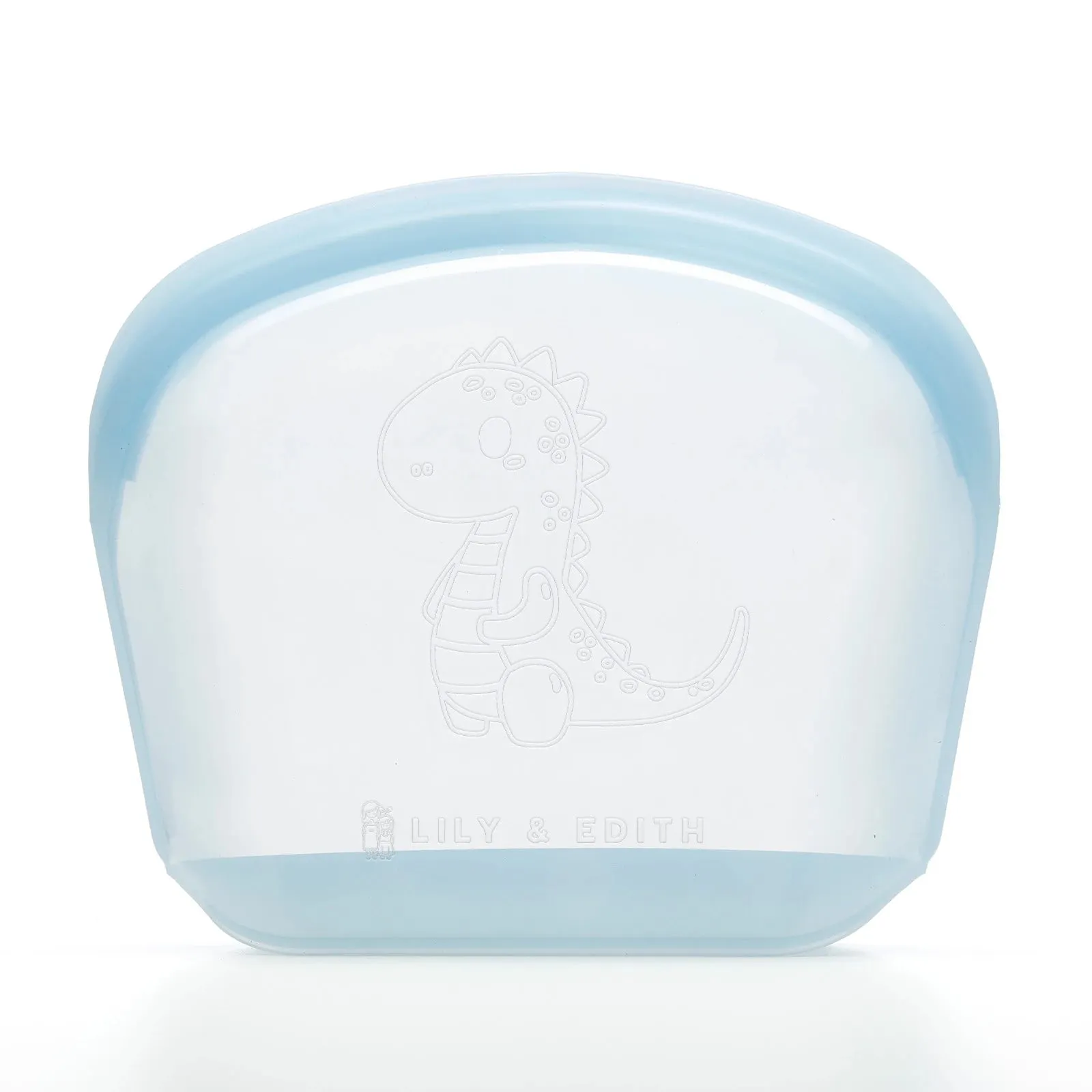 Reusable Silicone Bag Gift Box 5-Pack | Dinosaur