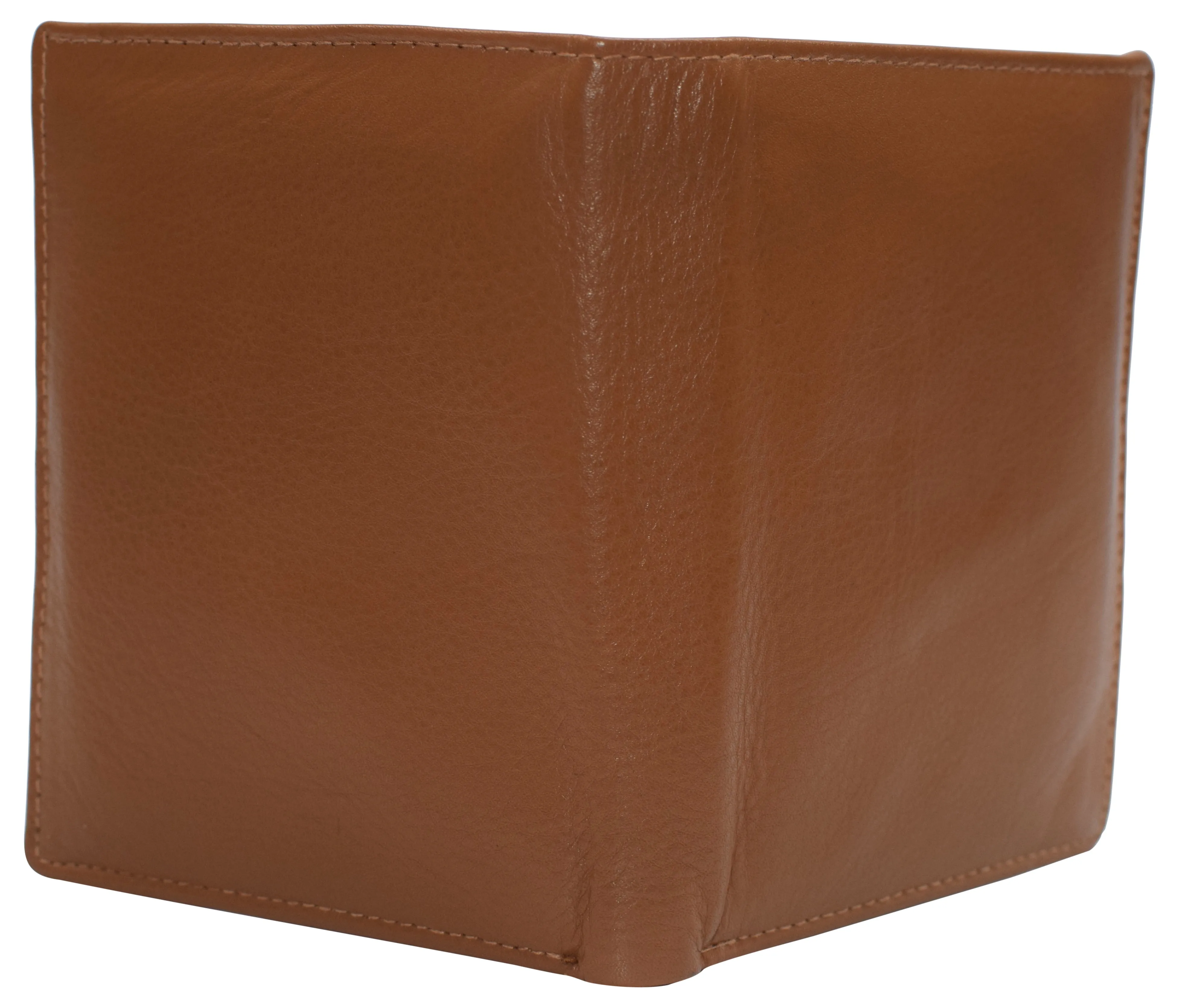 RFID Blocking Large Bifold Hipster Genuine Leather Men's Wallet 635502
