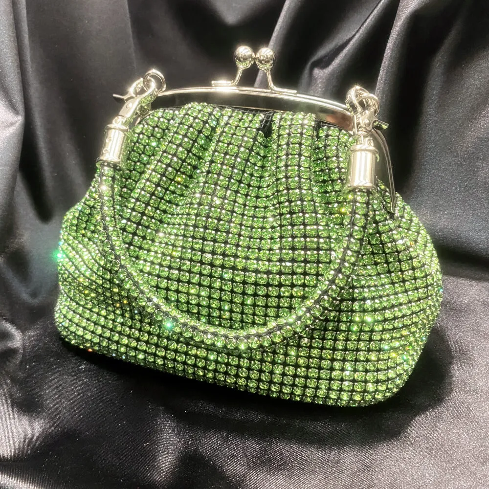 Rhinestone Clutch Bag ,Evening Handbag-Showtown