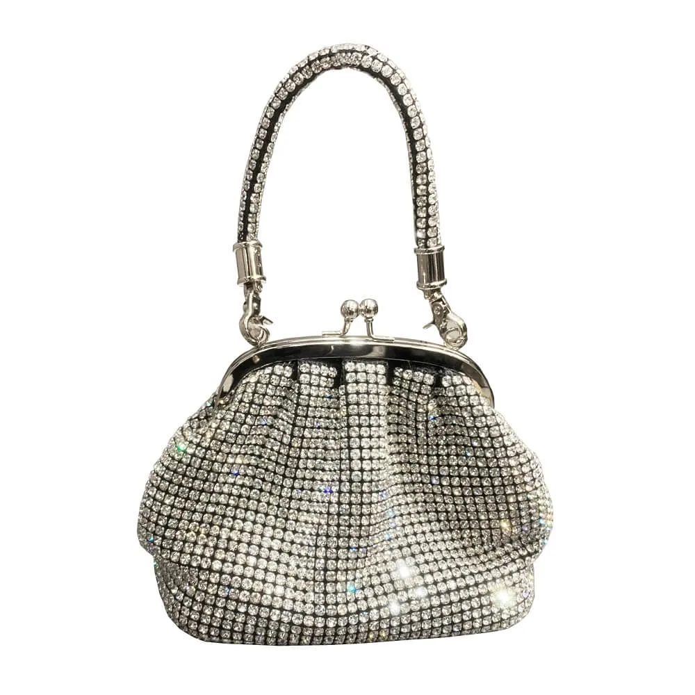 Rhinestone Clutch Bag ,Evening Handbag-Showtown