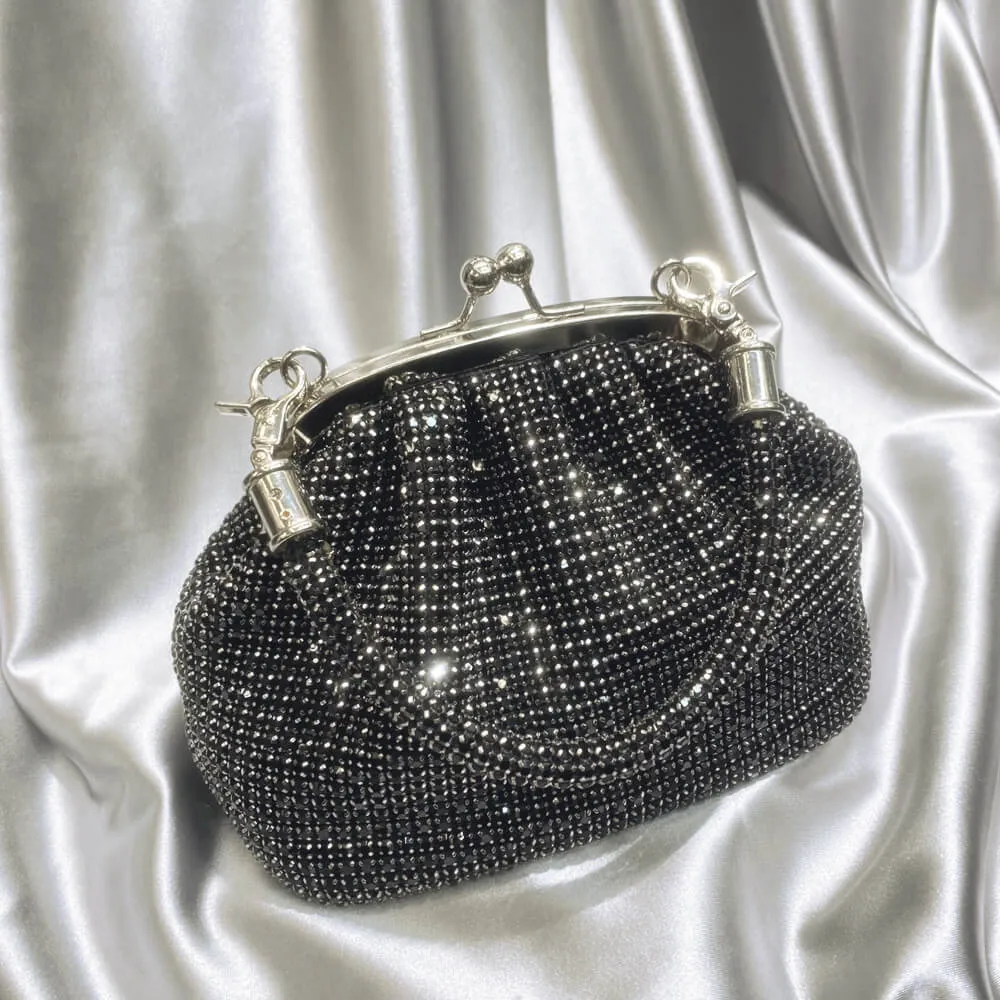 Rhinestone Clutch Bag ,Evening Handbag-Showtown