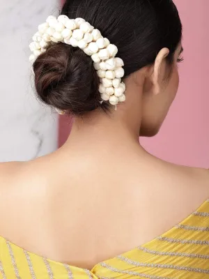 Rubans Faux Flower Occasion Hair Bun
