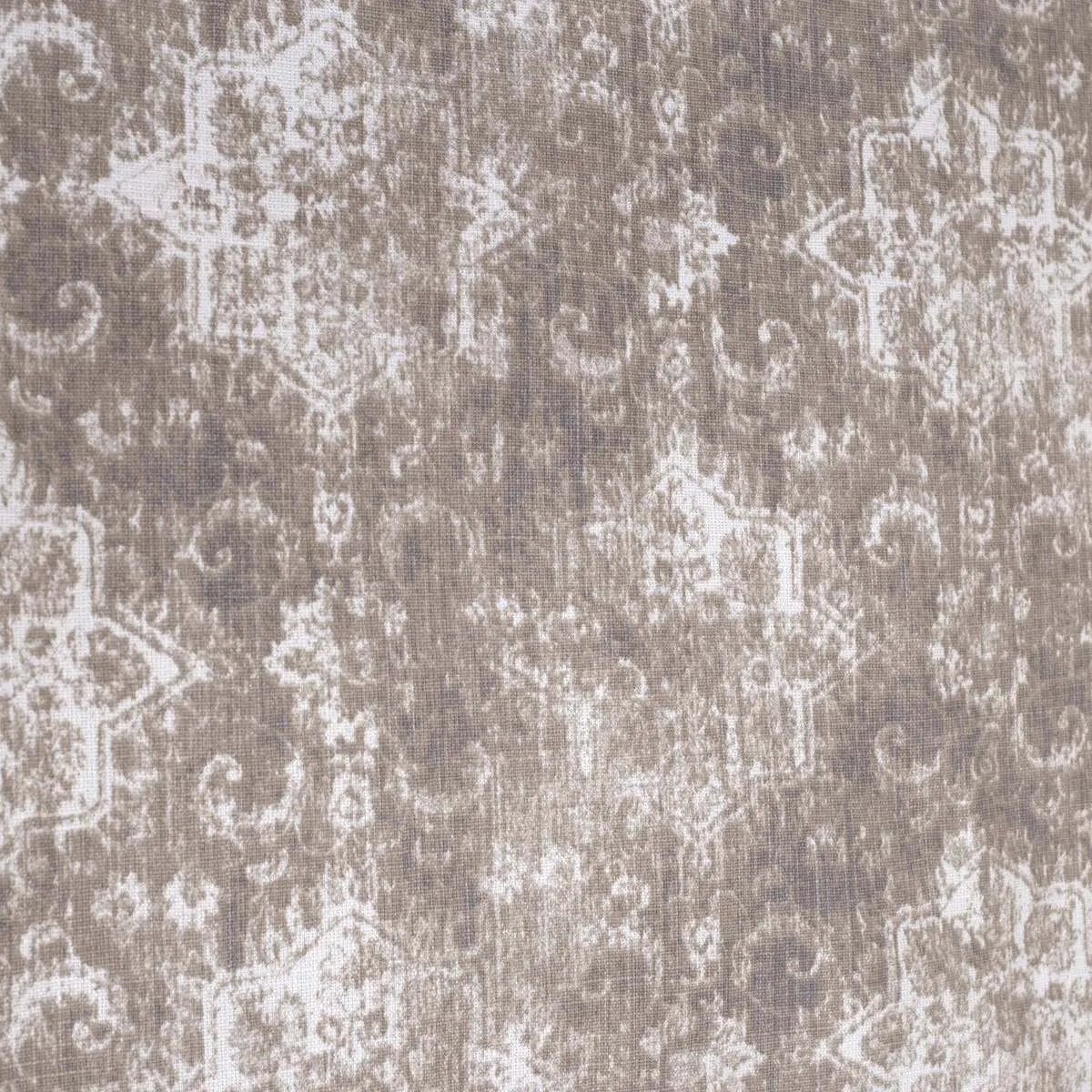 Rustic Clash Hyper Graphic Neutral Printed Bed Cover
