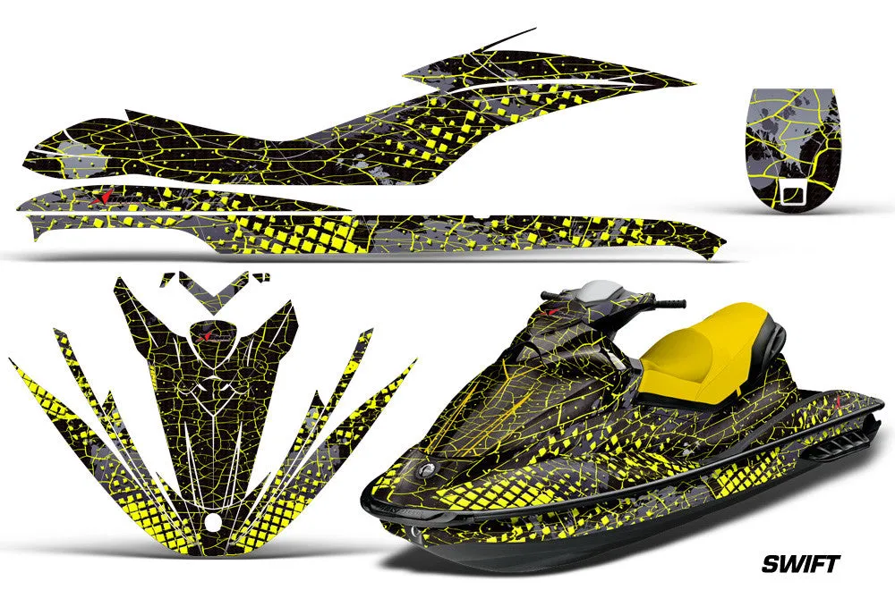Sea Doo Bombardier GTI Jet Ski Graphics (2006-2010)