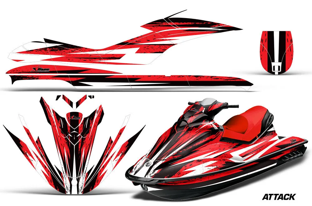 Sea Doo Bombardier GTI Jet Ski Graphics (2006-2010)