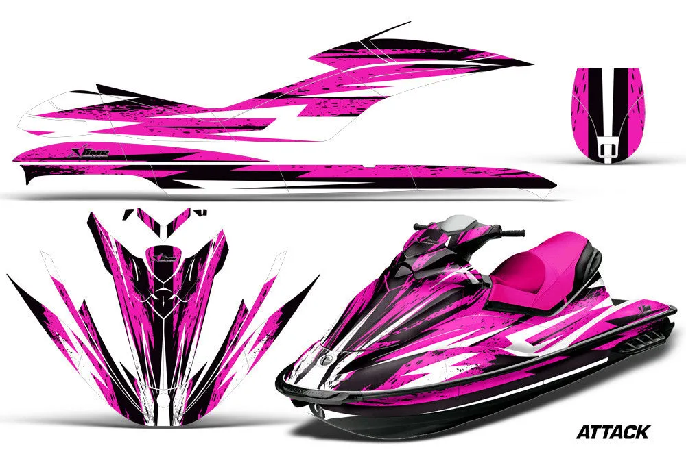Sea Doo Bombardier GTI Jet Ski Graphics (2006-2010)
