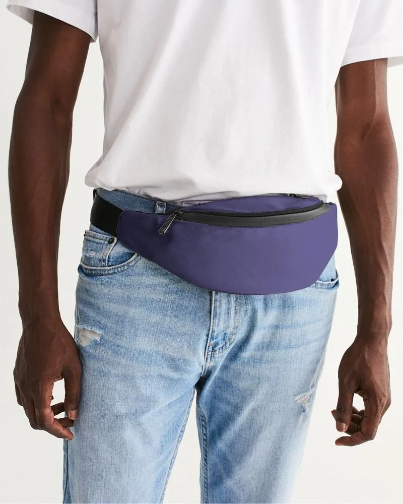 Shaded Pastel Blue Belt Bag | C60M60Y0K30