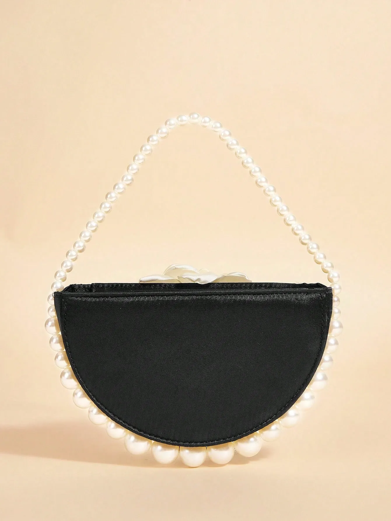 SHEIN Belle Luxury, Glamorous,Elegant, Flower, Women Top Handle Bag
