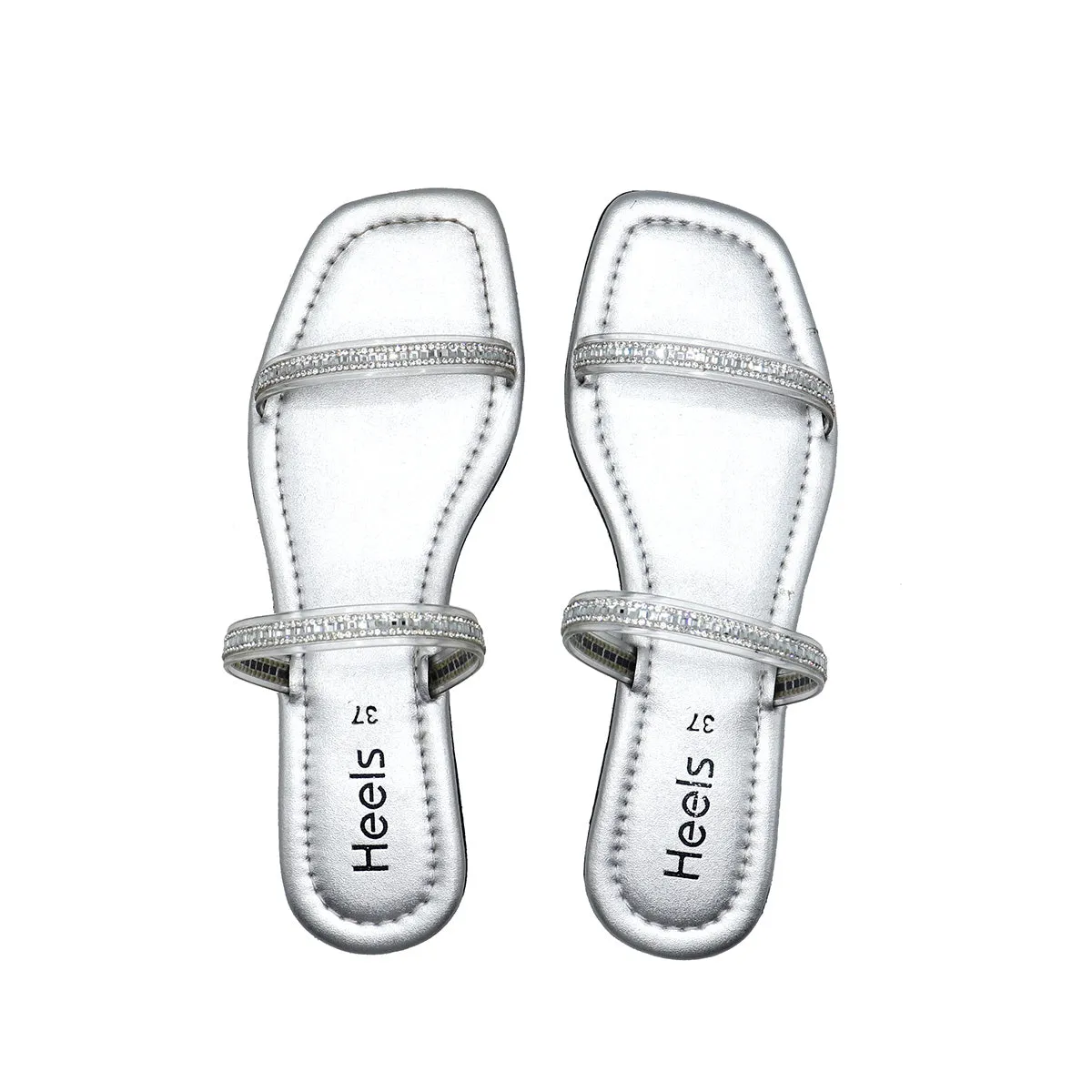 Silver Casual Slipper L00000009