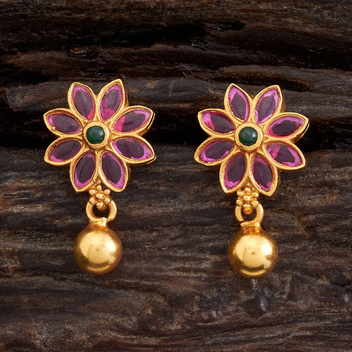 Silver Temple Earring 155172