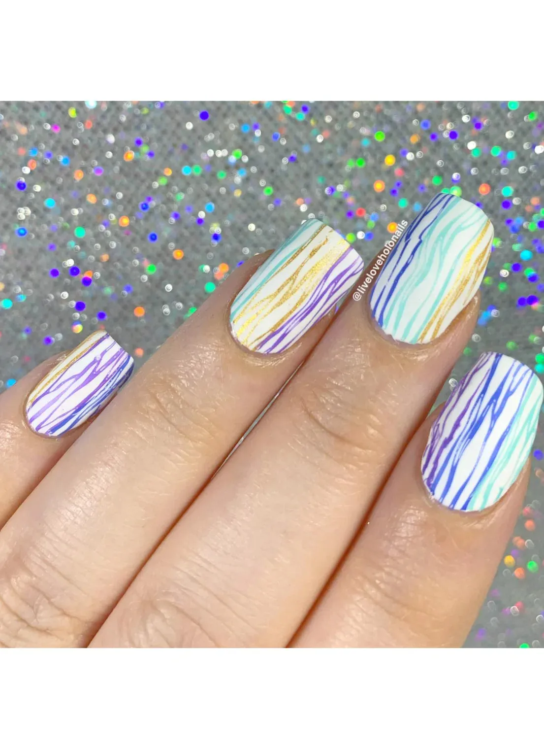 Simply Organic 3 -  Uber Chic Stamping Plate