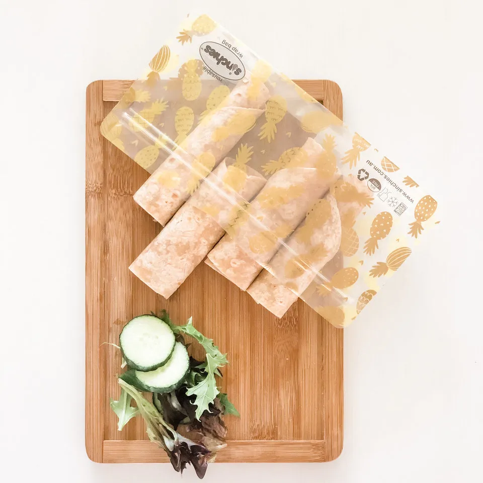 Sinchies Reusable Bags (medium) - Pineapples