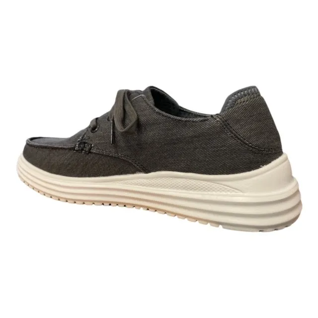 Skechers scarpa casual da uomo Proven Forenzo 204471/BLK nero