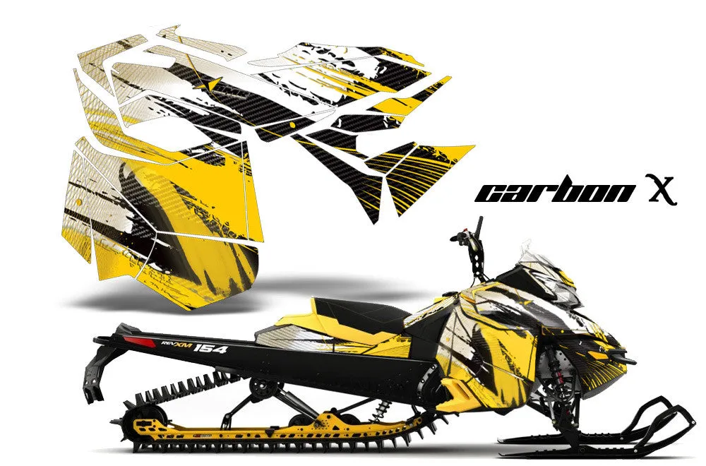 Ski Doo Rev XM Summit Sled Snowmobile Graphic Wrap Kit (2013-2016)