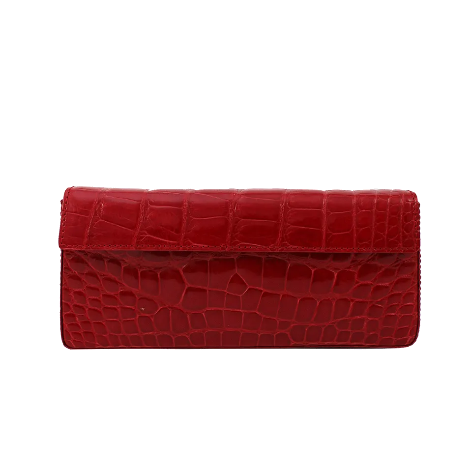 Small Alligator Clutch
