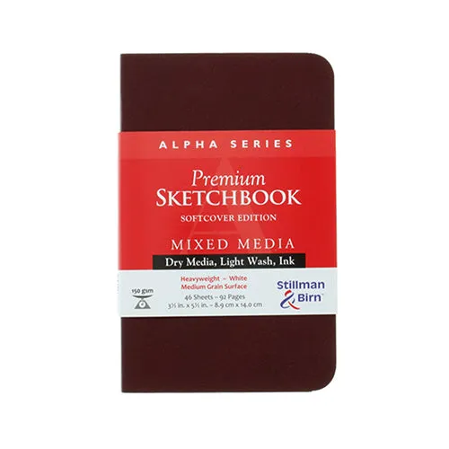 Stillman & Birn, Alpha Series Softcover Sketchbooks, Various Sizes