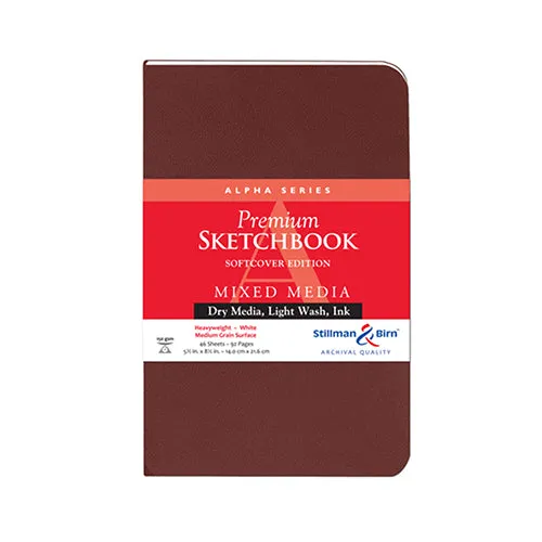 Stillman & Birn, Alpha Series Softcover Sketchbooks, Various Sizes