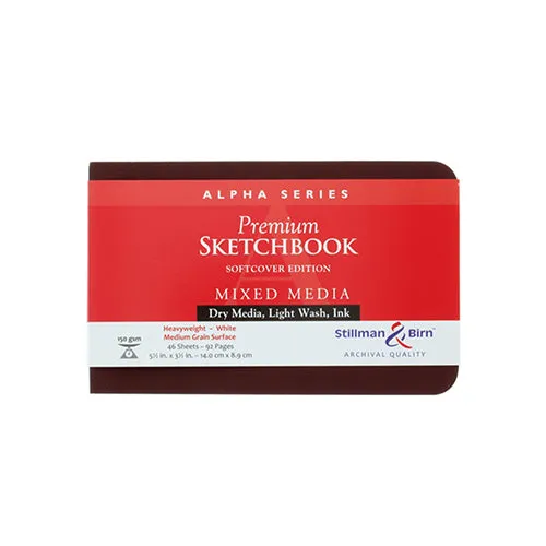 Stillman & Birn, Alpha Series Softcover Sketchbooks, Various Sizes
