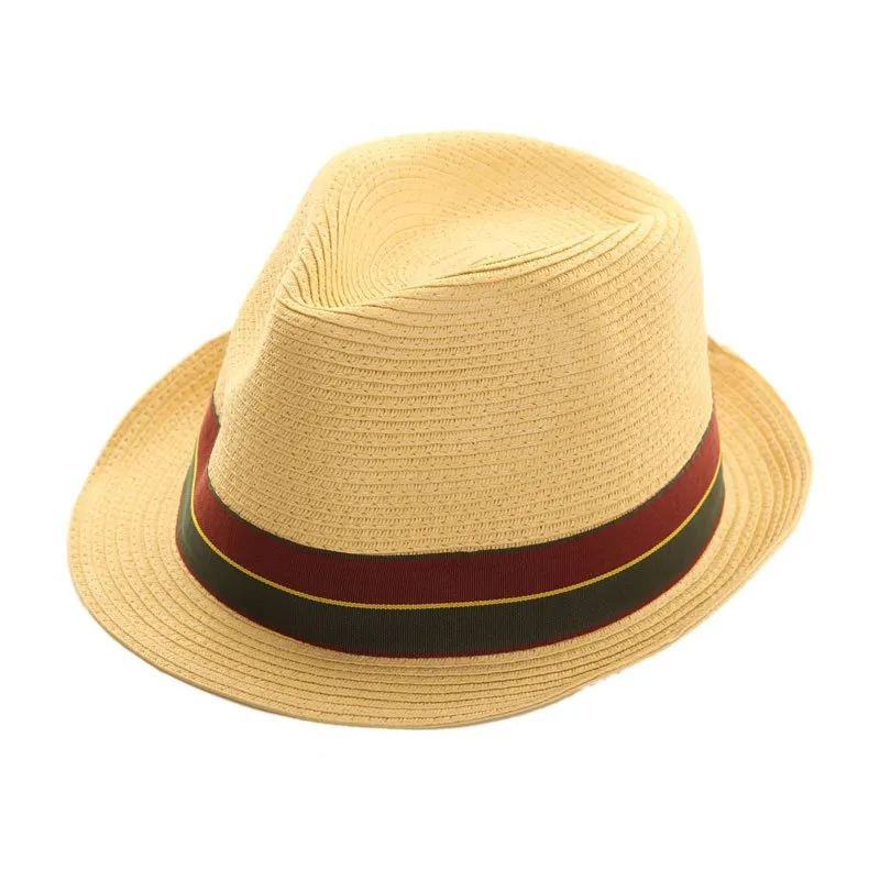 Straw Trilby / 2 Assorted Bands