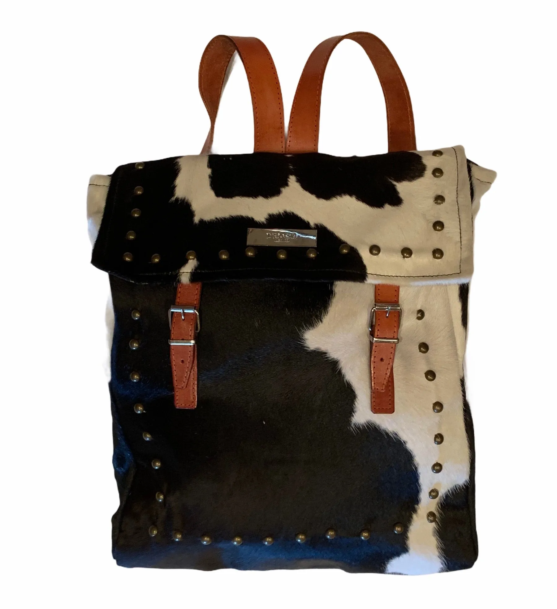 Studded Backpack (black/white)