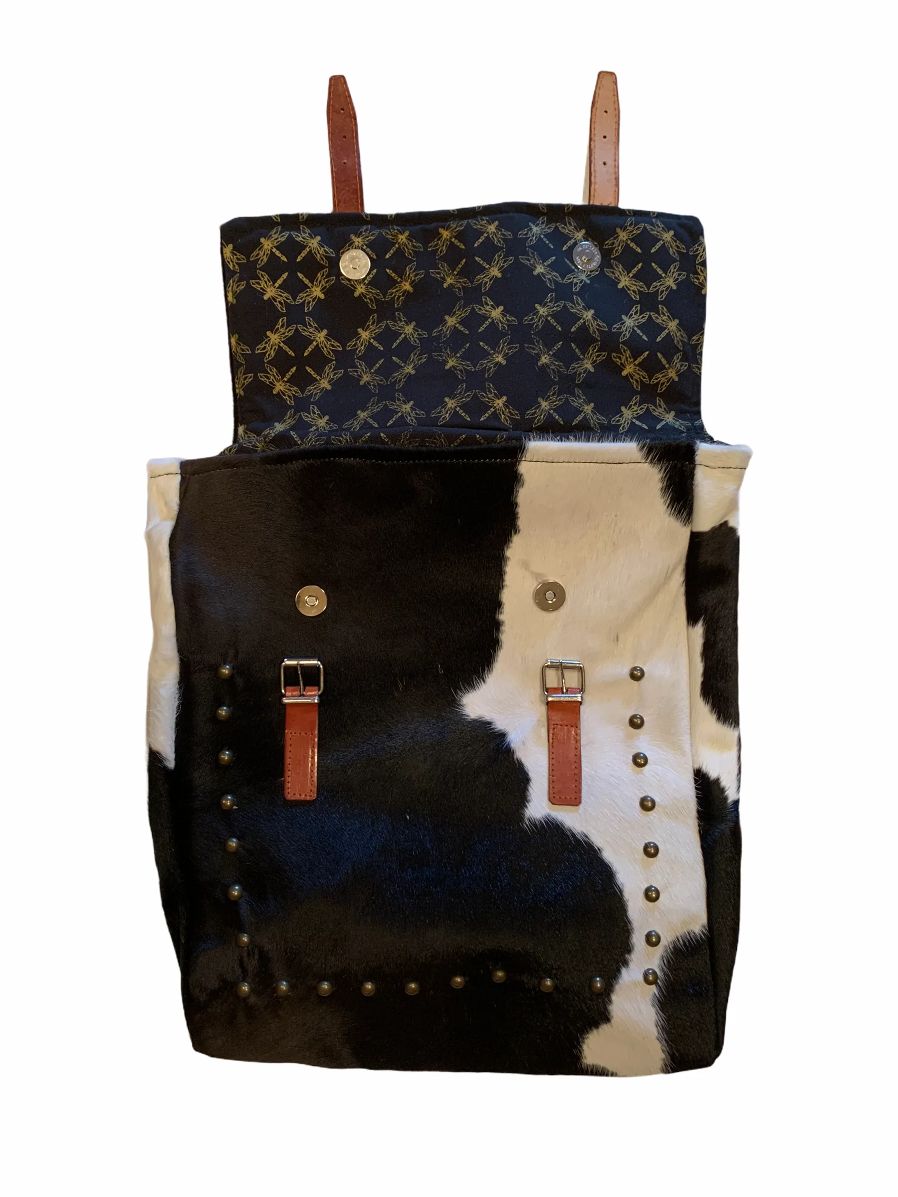 Studded Backpack (black/white)
