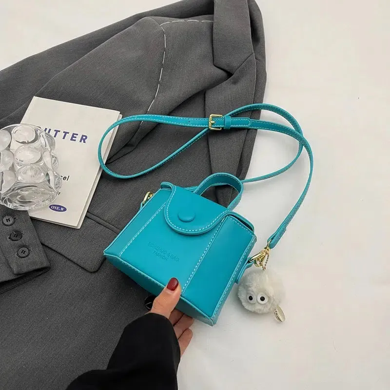 Stylish Box-Shaped Crossbody Bag