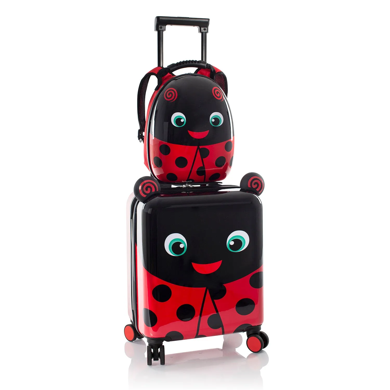 Super Tots Kids Luggage & Backpack Set - Lady Bug