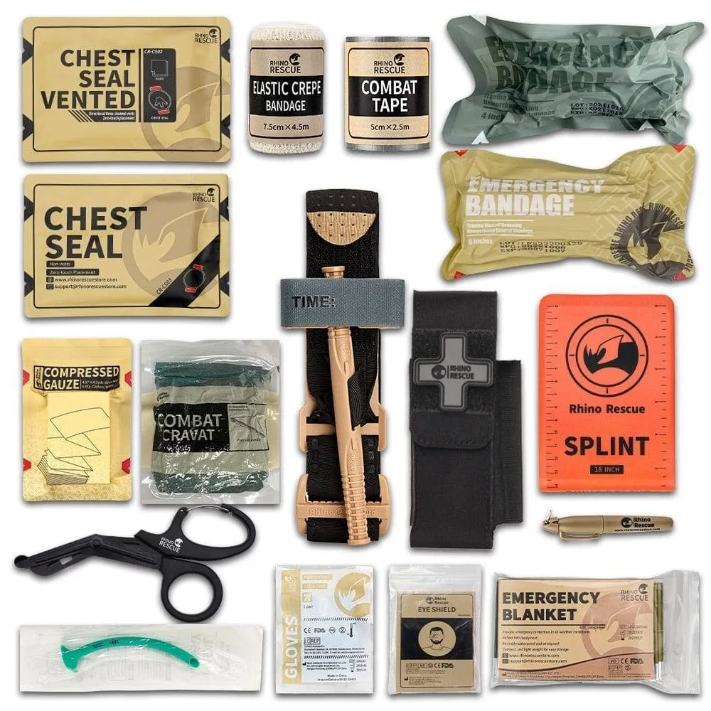 Tactical Outdoor First Aid Survival Kit