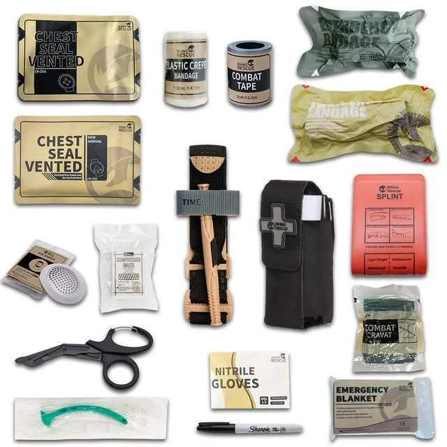 Tactical Outdoor First Aid Survival Kit