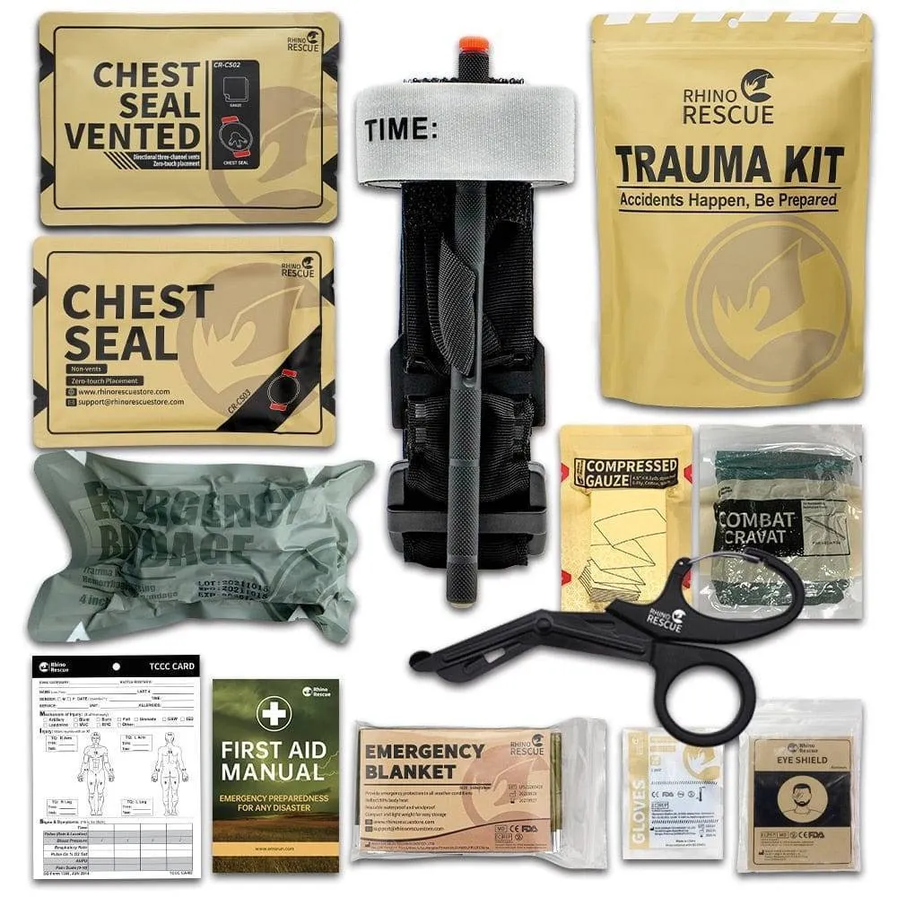 Tactical Outdoor First Aid Survival Kit