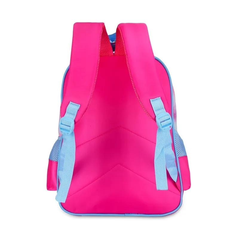 THE CLOWNFISH KidVenture Polyester Kids Backpack - Durable, Lightweight | 22 Litres | Bubblegum Pink