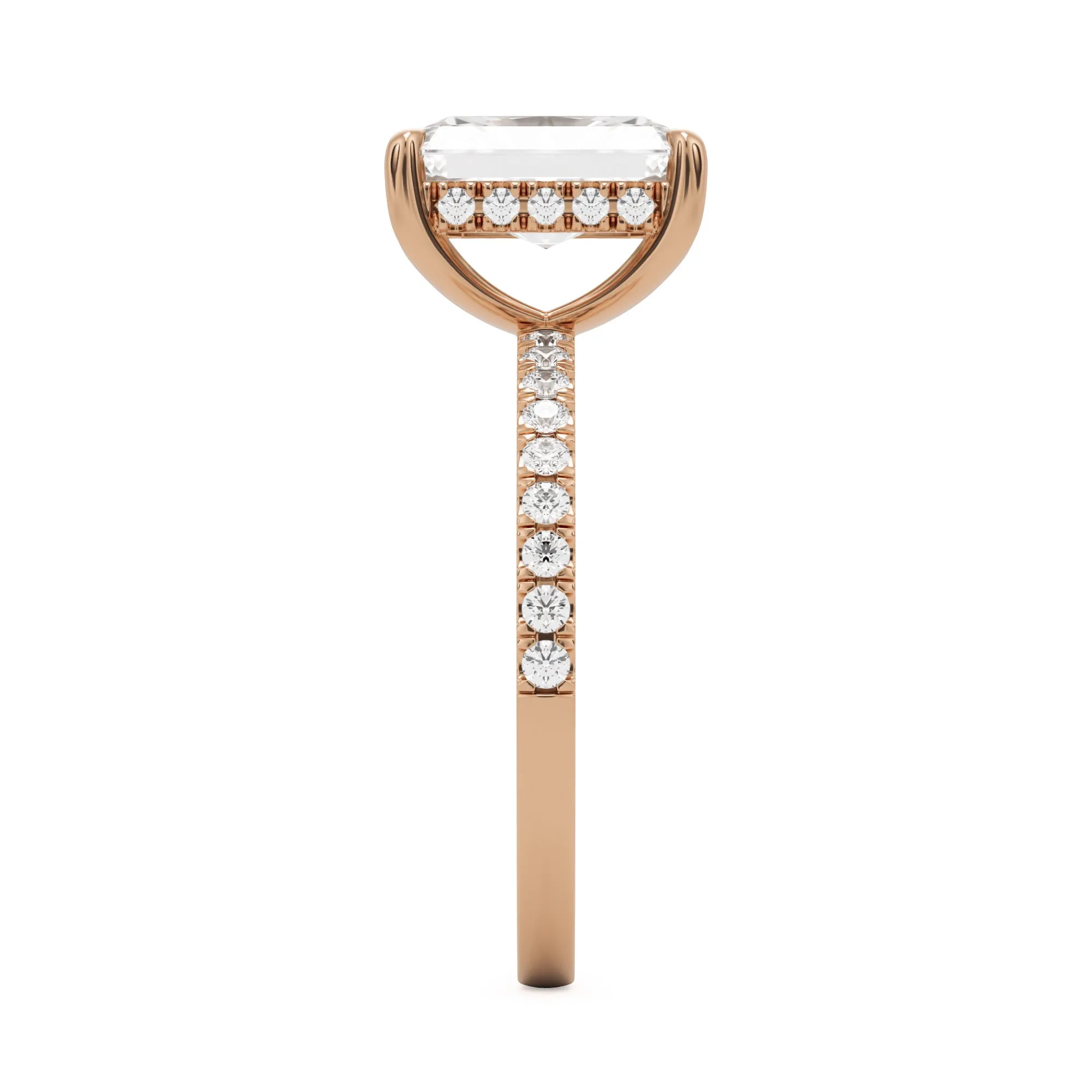 The Radiant Hidden Halo Pavé