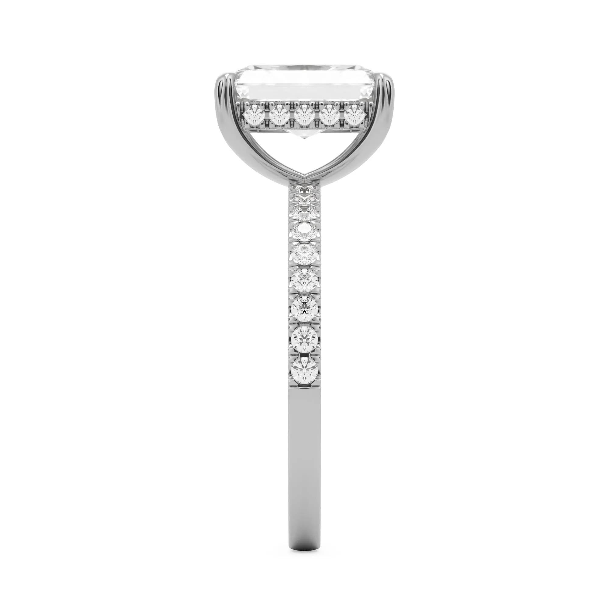 The Radiant Hidden Halo Pavé