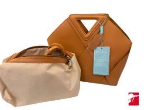 Tiffany and Fred woven leather handbag/crossbody NWT