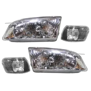 Toyota Corolla RXi (99-02) Crystal Headlight With Corner Lamps