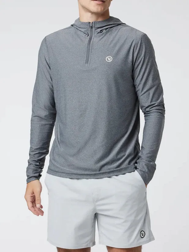 Uluwatu 24 Water Hoodie in Charcoal Heather