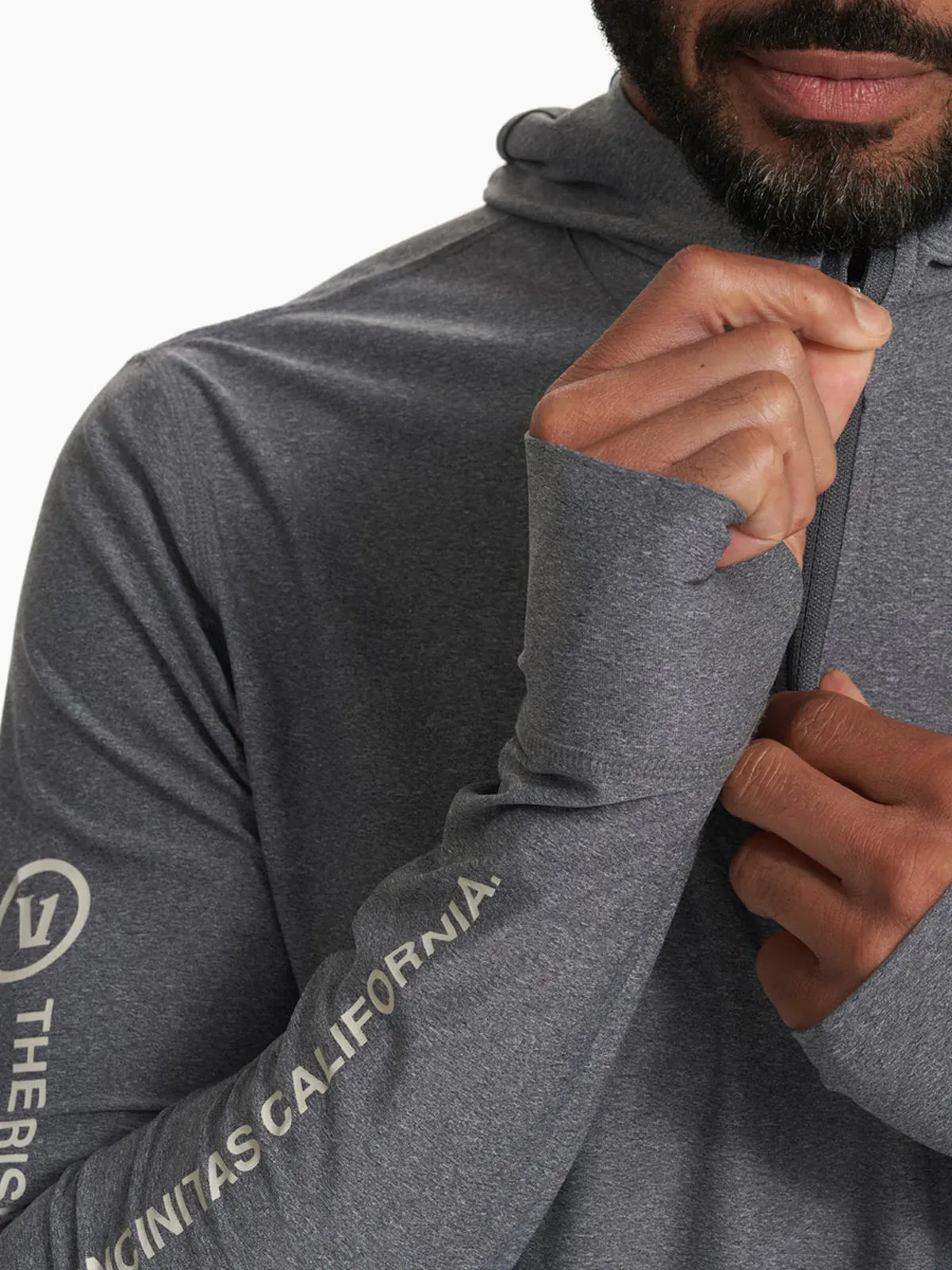 Uluwatu 24 Water Hoodie in Charcoal Heather