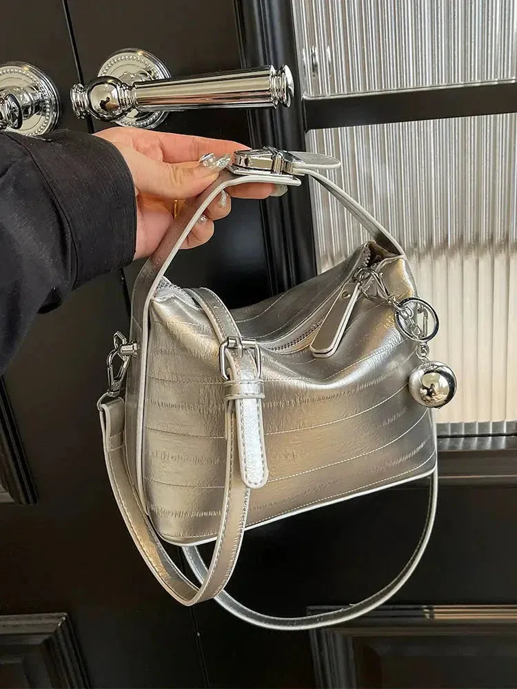 Vvsha Chain Accents Trendy Shoulder Bag