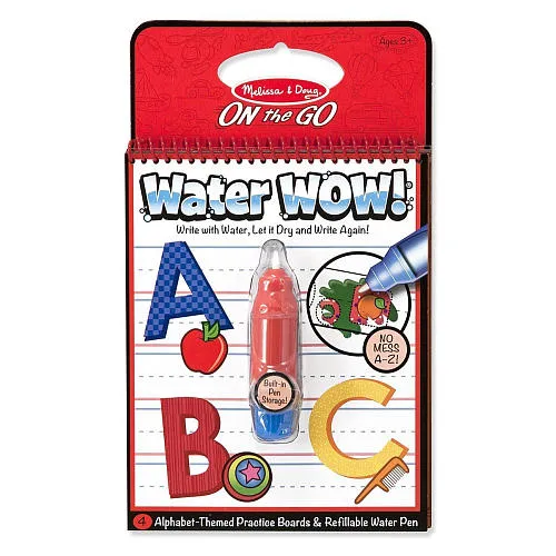 Water Wow - Travel Water Reveal Books - No Mess Painting - Toddler Kids - Melissa and Doug