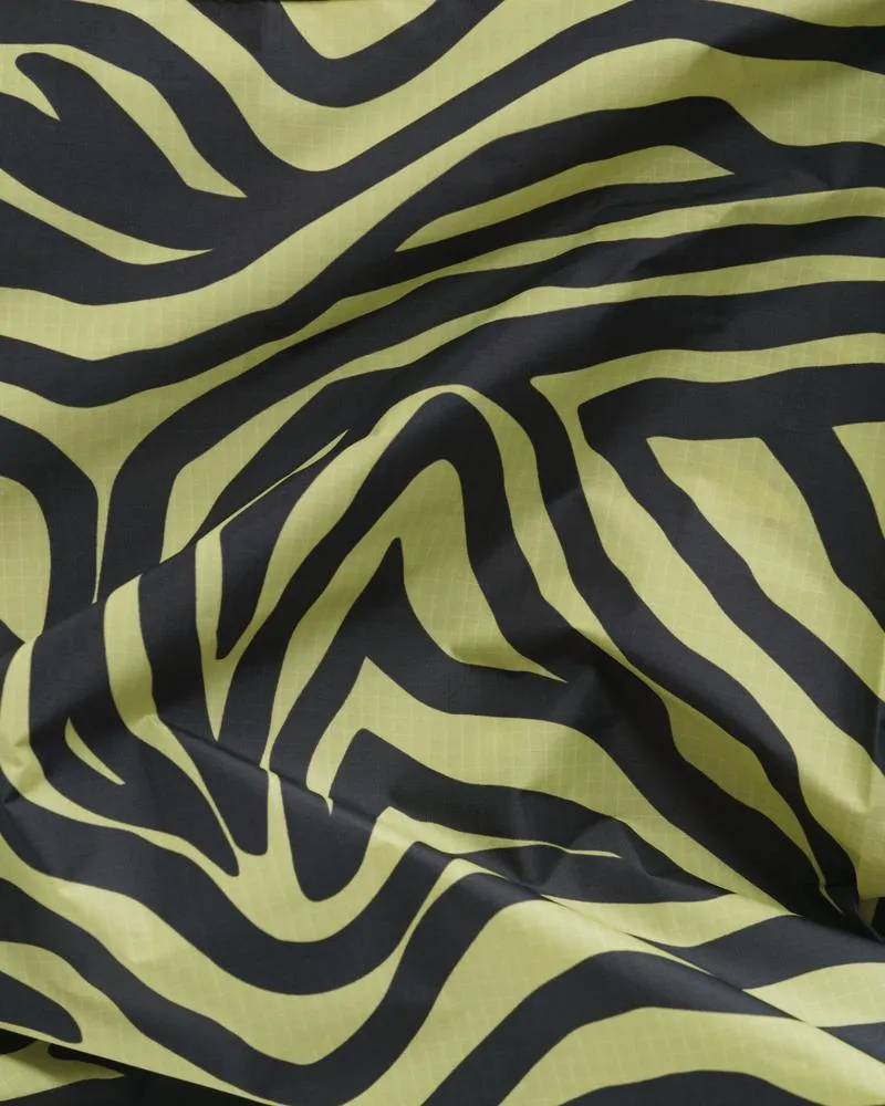 Zebra Olive Standard Baggu
