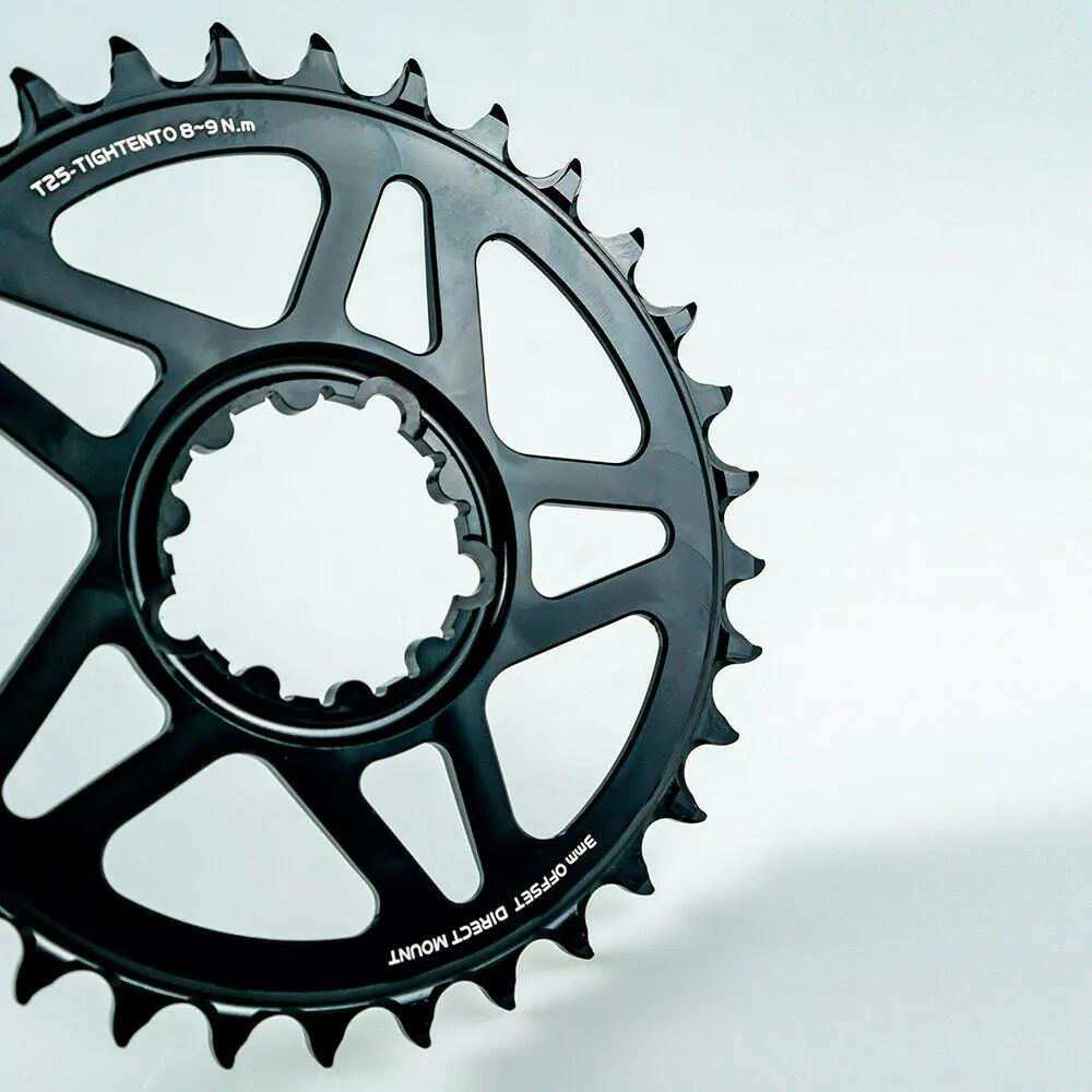 ZRACE 10s 11s 12s Chainrings, Eagle Tooth 7075AL CNC, Offset 3mm, MTB Chainwheels, for GXP Direct Mount Crank