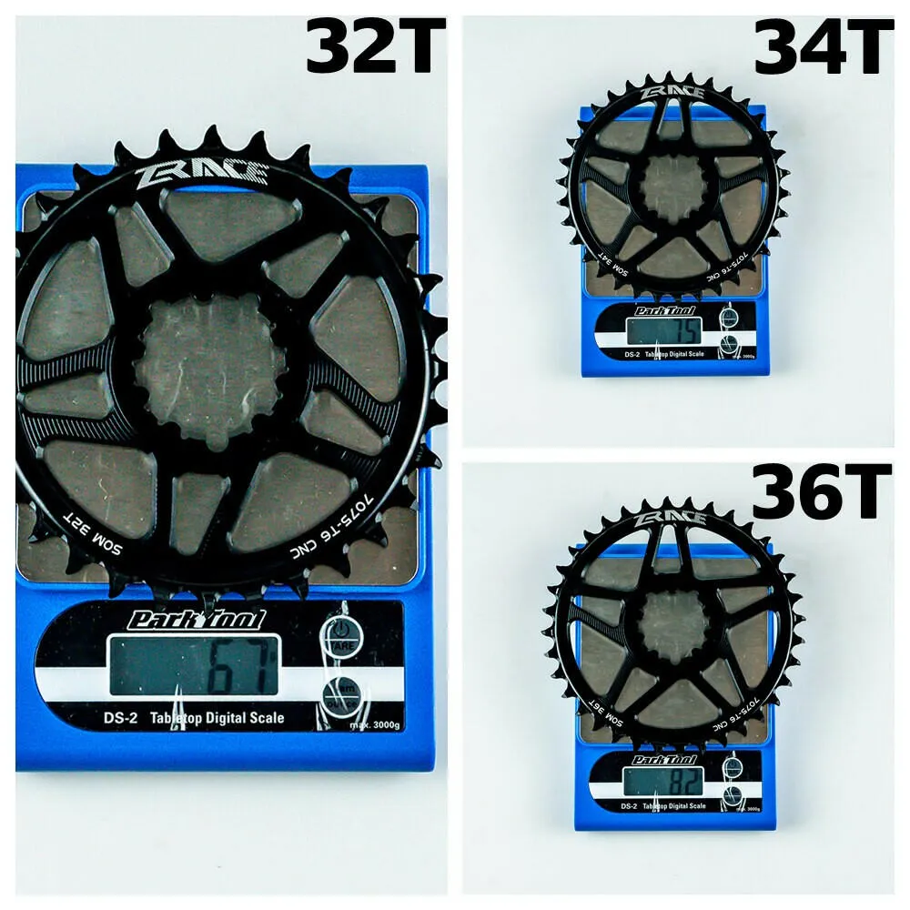 ZRACE 10s 11s 12s Chainrings, Eagle Tooth 7075AL CNC, Offset 3mm, MTB Chainwheels, for GXP Direct Mount Crank
